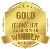 LearnX Live! Awards 2019 Gold winner