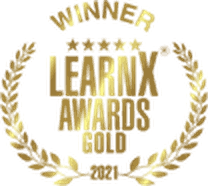 LearnX Awards 2021 Gold winner