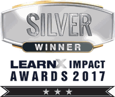 LearnX Impact Awards Silver winner