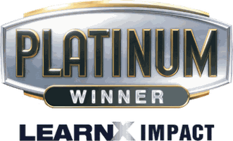 LearnX Platinum winner