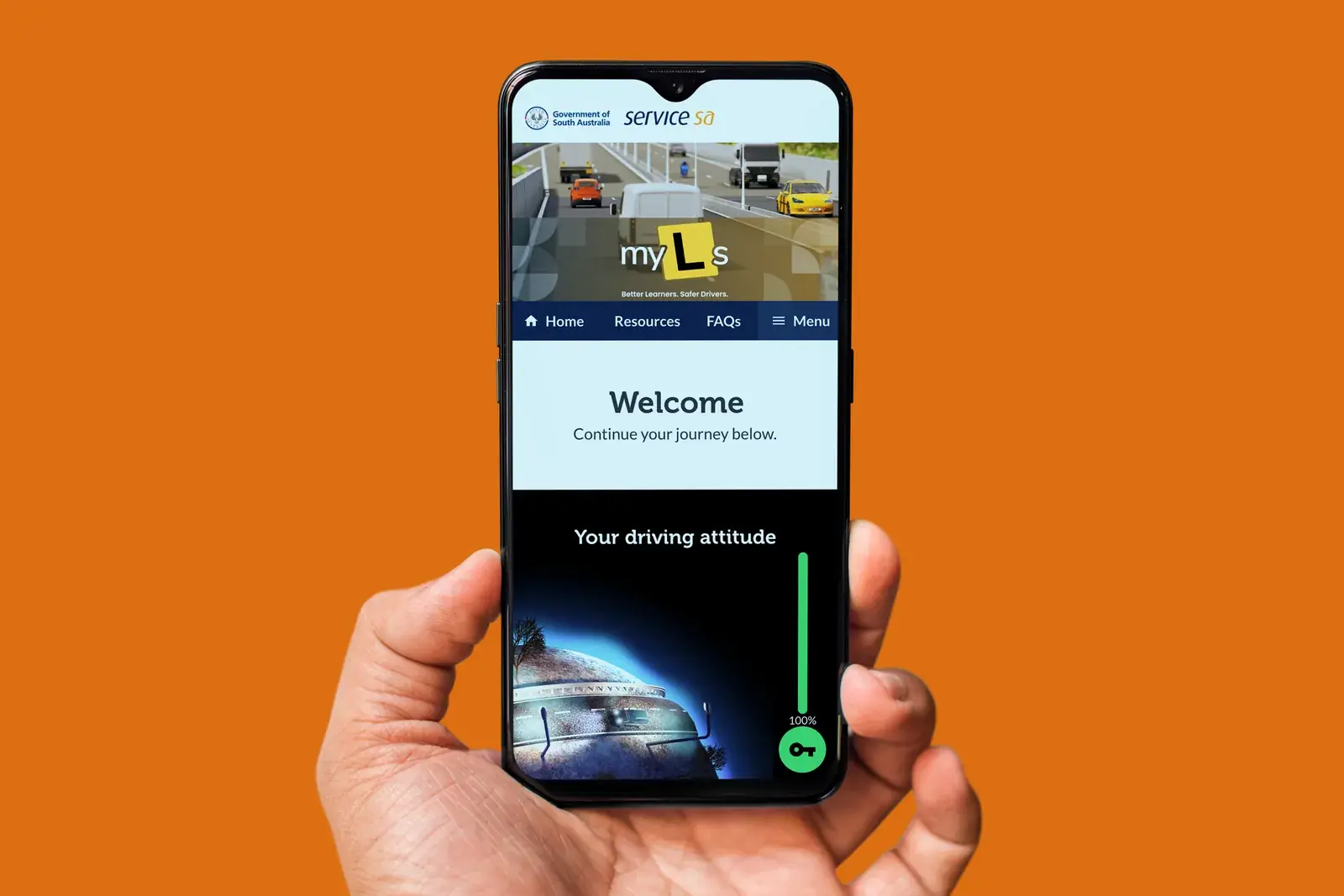 MyLs on a phone